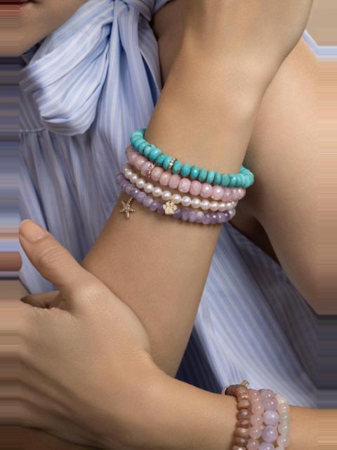 Freshwater Pearl Small Paw Charm Bracelet