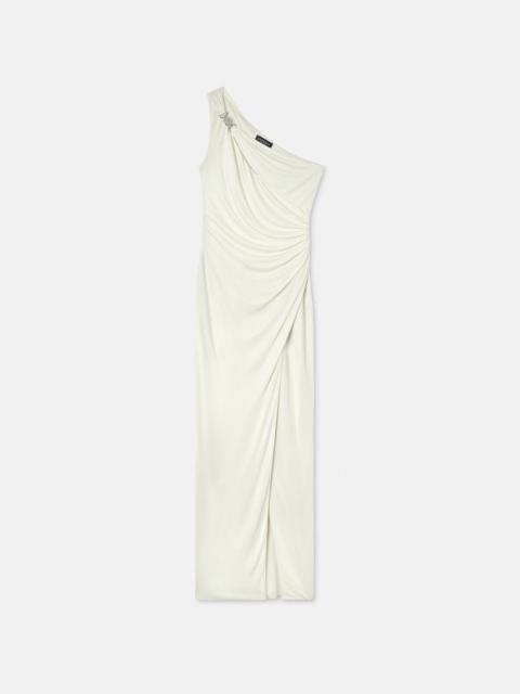 Viscose-Jersey Draped Gown