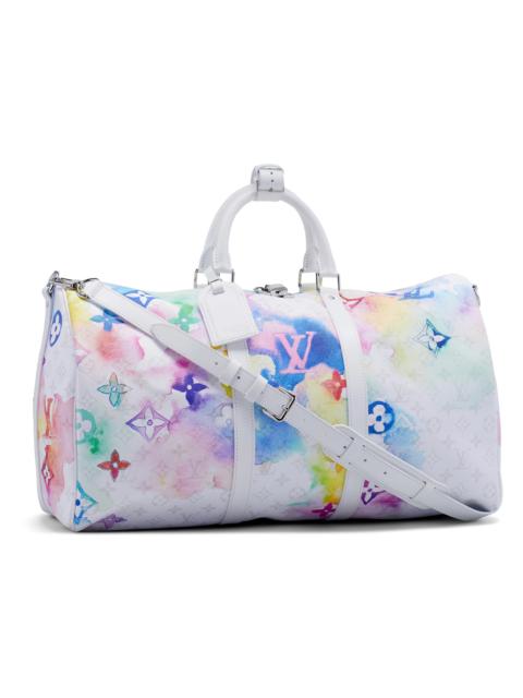 Louis Vuitton Keepall 50 Monogram Watercolor