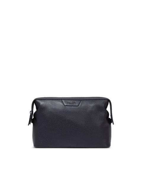 Côme leather zip-top wash bag