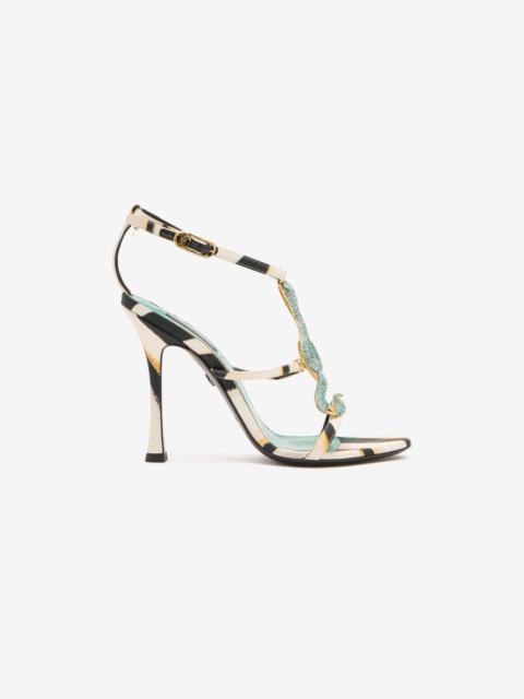Ray Of Sea Print Shoes Sandal