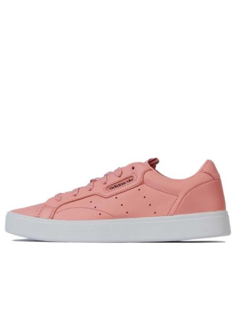 (WMNS) adidas originals Sleek Pink/White FV0512