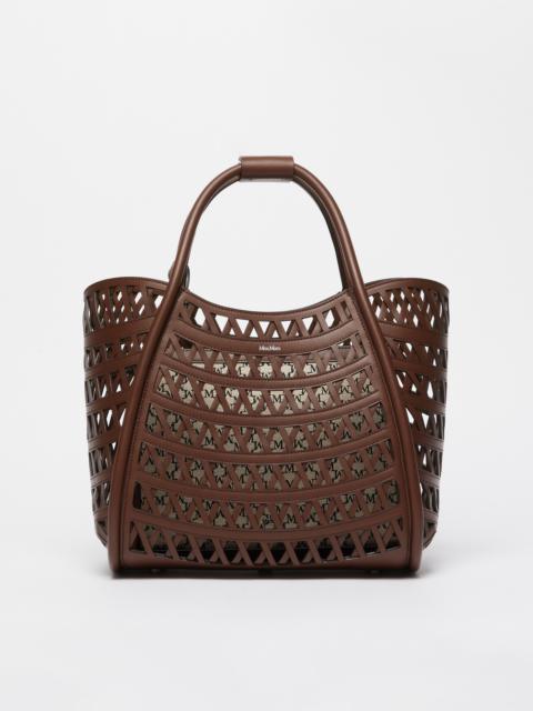 MARINESWEAVING Woven leather small Marine bag