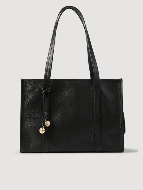 SOFT LEATHER TOTE BAG