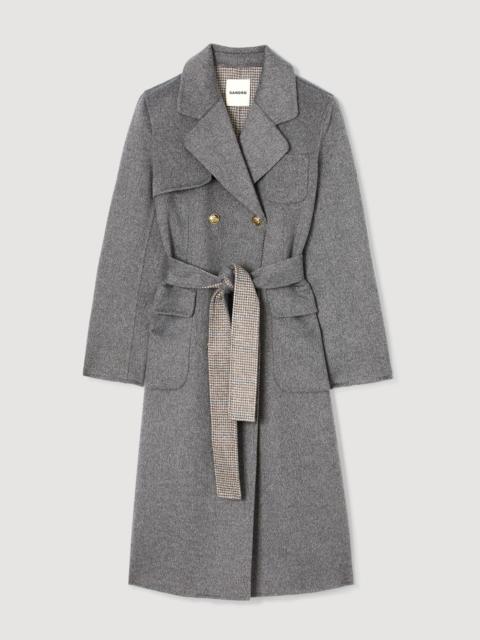 DOUBLE-FACED CHECK COAT