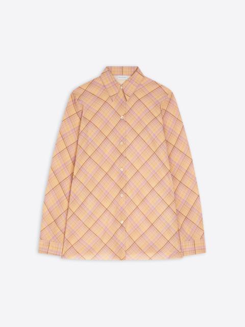 CHECKED SILK SHIRT