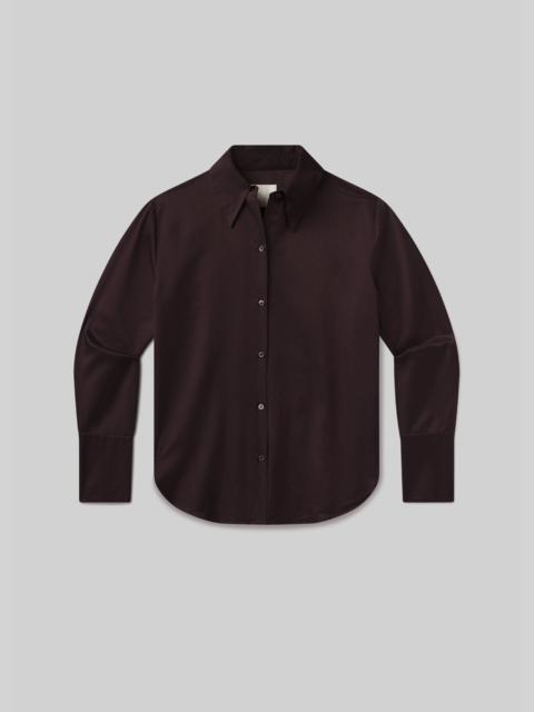 Camilia Shirt
In Chocolate Dark Brown