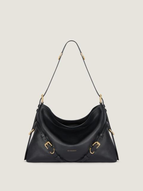 MEDIUM VOYOU BAG IN SHINY LEATHER