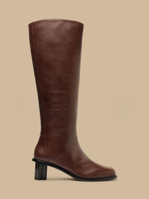 Knee High Square Toe Boot
