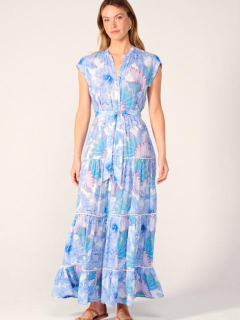 Long Dress Kora - Blue Padang