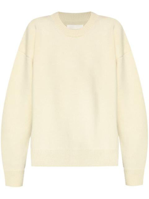 drop-shoulder crew-neck jumper