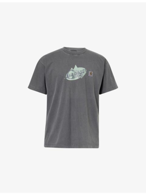 Vista Dyed Cotton-Jersey T-Shirt