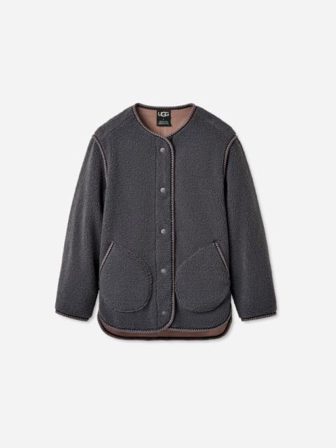 ® Women's Emmersyn ®braid Jacket Polyester in Dark Ash