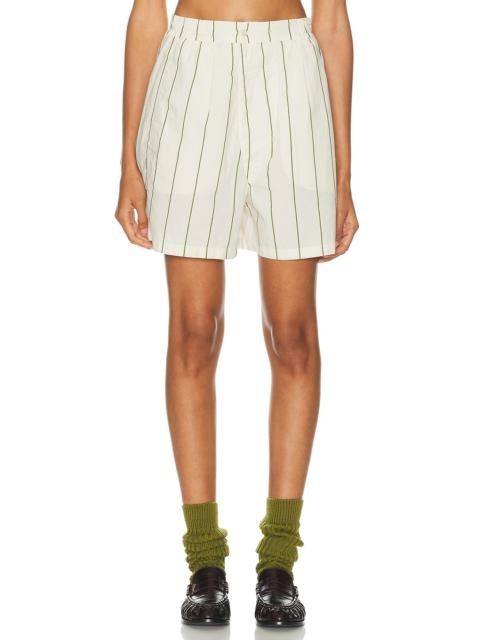 Celery Stripe Boxer Short