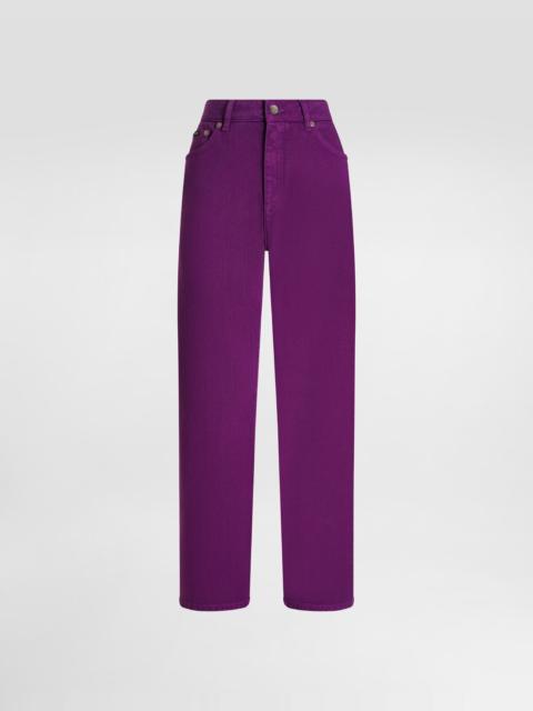 5-pocket denim trousers