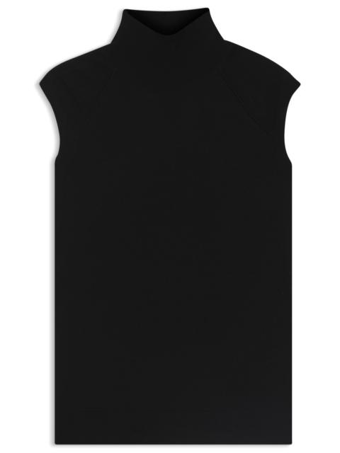 HIGH-NECK TOP IN MERINO WOOL