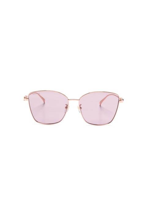 butterfly-frame sunglasses