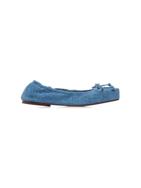 Denim Ballet Flats blue