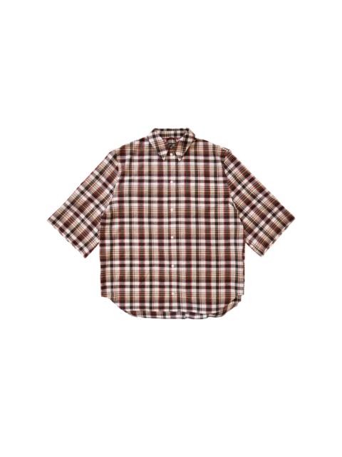 Willy Chavarria Hacienda S/S Shirt Brown