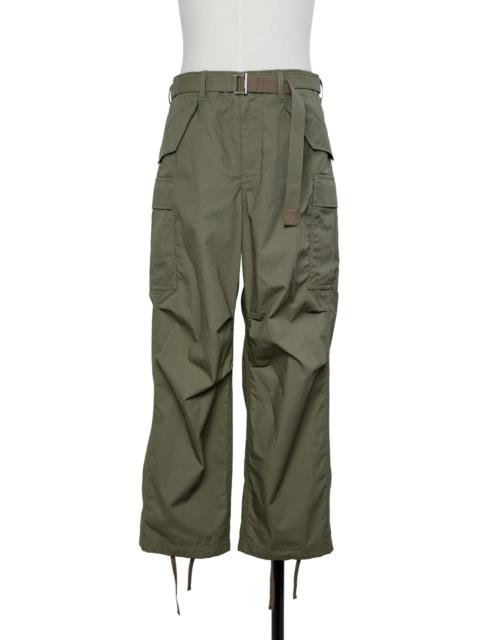 Cotton Nylon Oxford Pants