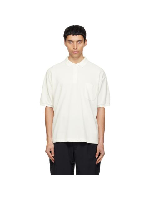 Off-White Short Sleeve Polo