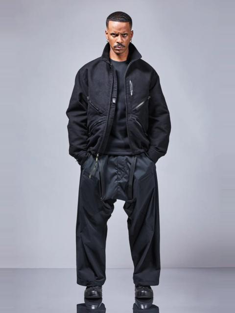 J121-KI Cotton Moleskin Jacket Black