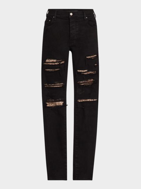 Men's Boucle Thrasher Skinny Jeans