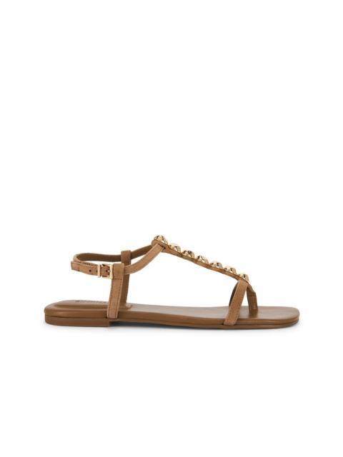 Amaya Suede Thong Flat Sandal