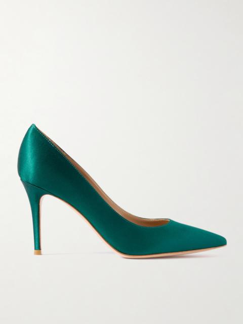 Gianvito 85 Satin Pumps