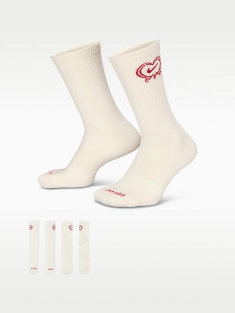 Nike Everyday Plus Cushioned Crew Socks (1 Pair)