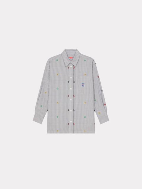 'KENZO Target' oversize striped shirt