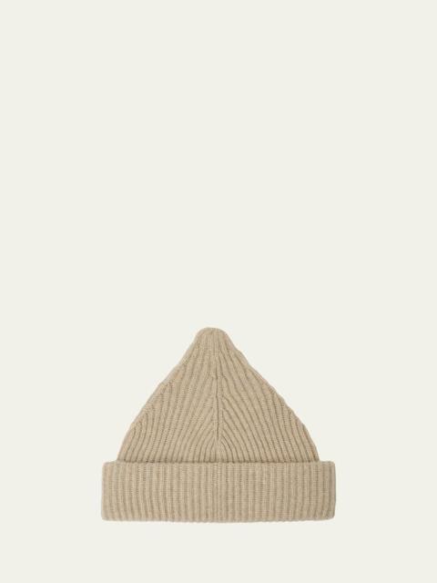 Juniper Ribbed Cashmere Beanie