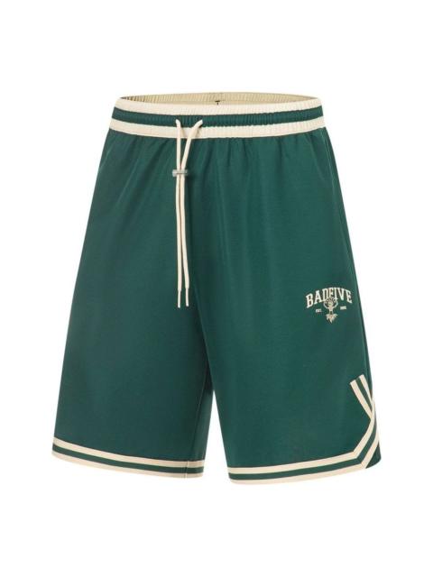 Li-Ning BadFive Basketball Competition Shorts 'Green Beige' AAPT091-1