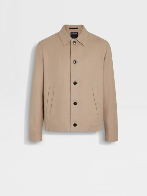 OASI LINO BLUE FLOWER CHORE JACKET