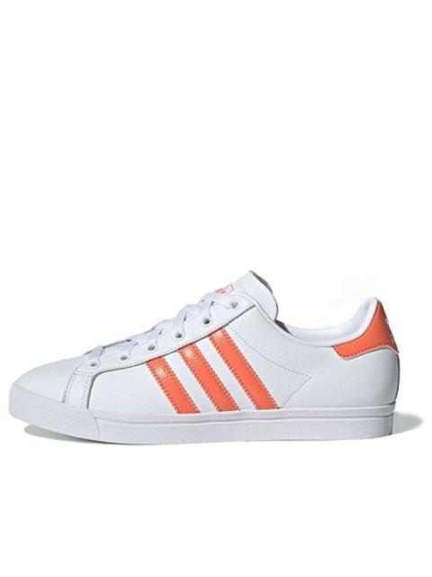 (WMNS) adidas originals Coast Star 'White Orange' EE6202