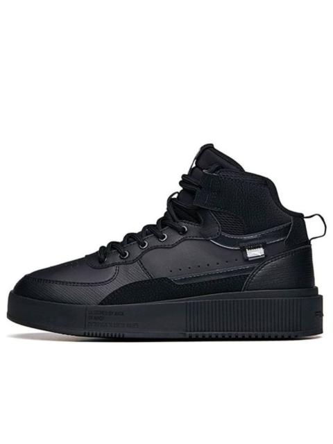 (WMNS) ANTA Life Series Sneakers High 'Black' 922138011-5