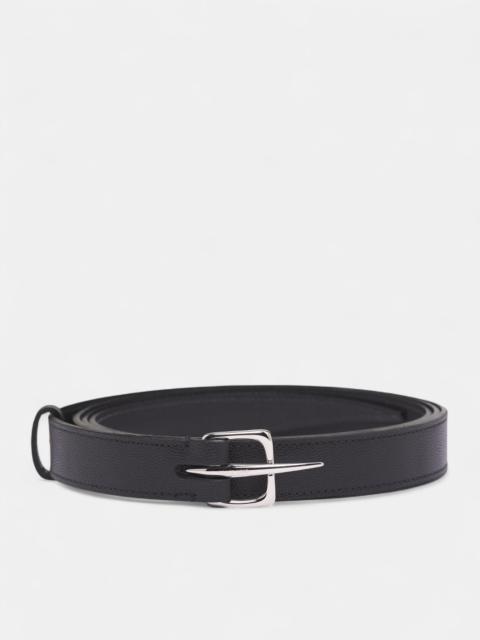 Black Leather Bimorphic Claw Belt