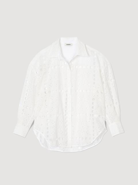 Broderie anglaise shirt