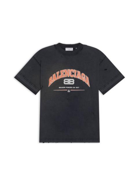 Men's Maison Balenciaga T-shirt Medium Fit in Black