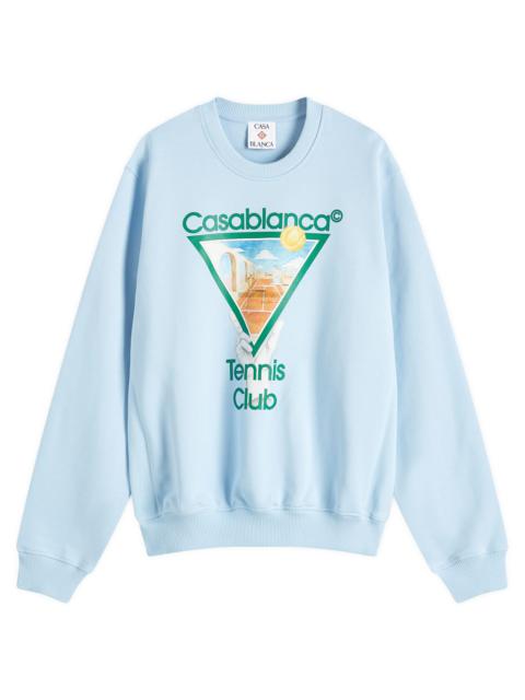 Casablanca Tennis Icon Crew Sweat