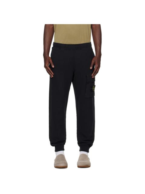 Black 6200003 Brushed Organic Fleece Sweatpants