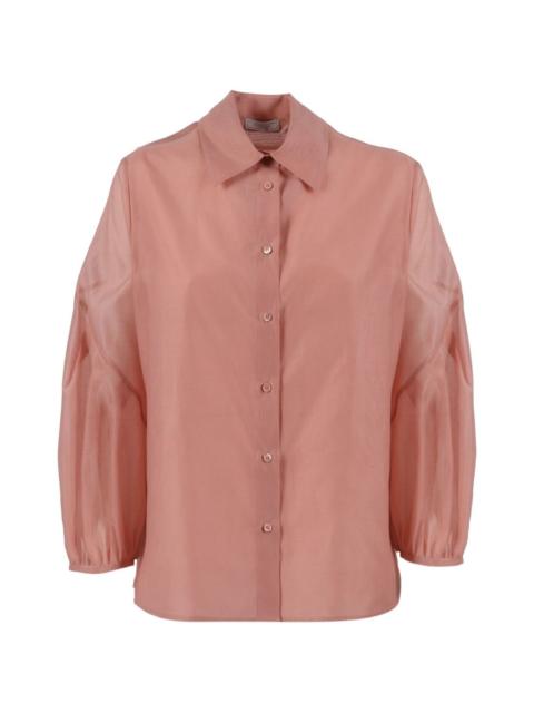 buttoned blouse