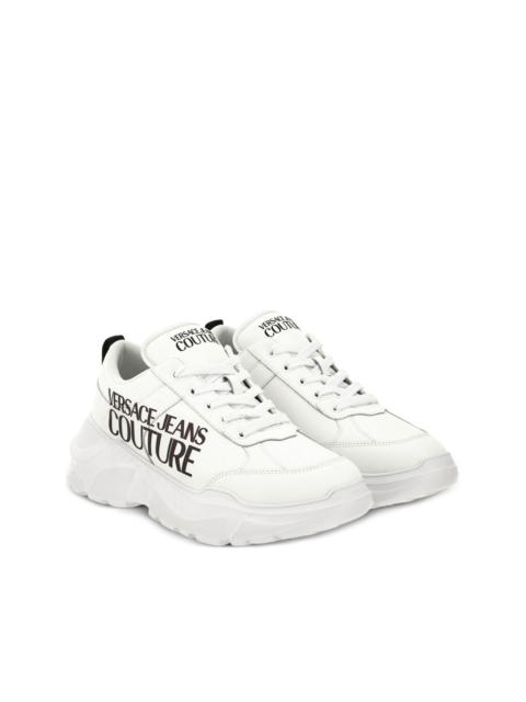logo-print chunky sneakers