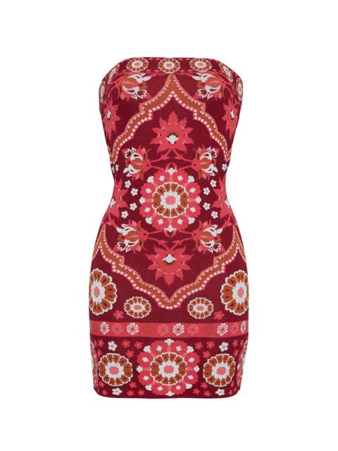 Rome Mini Dress
Sleek, Strapless, and Woven with Allure