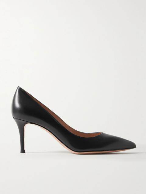 Gianvito 70 leather pumps Black