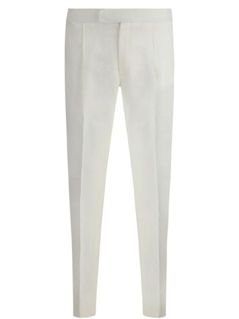 rear-elasticated waist trousers