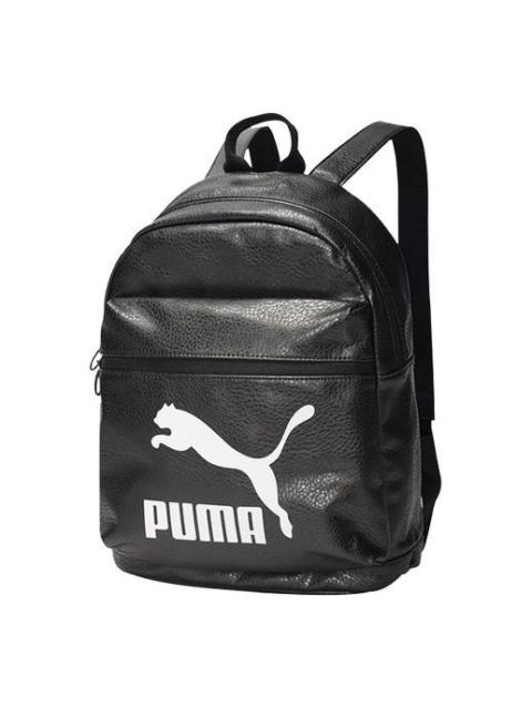 (WMNS) PUMA Prime Metallic Backpack 'Black White' 075164-03