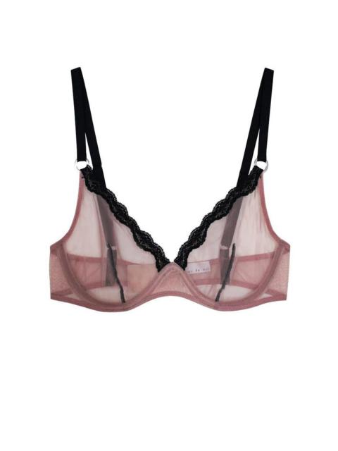 Sheer Tulle Demi Bra