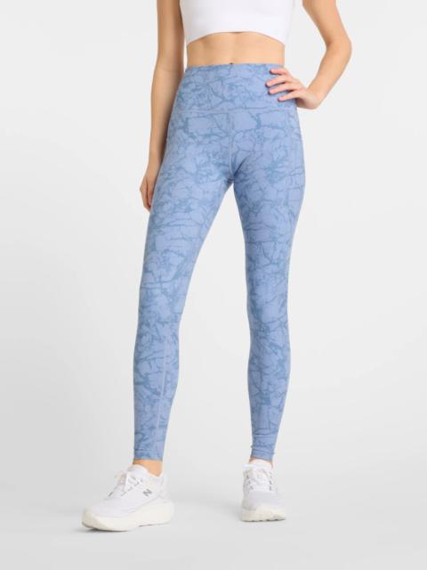 Women's NB Sleek Printed Pocket High Rise Legging 27"