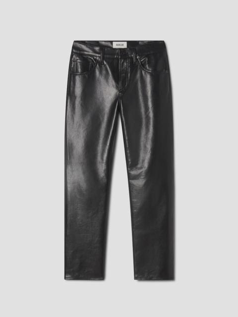 COCKTAIL ANKLE JEAN (RECYCLED LEATHER) IN DETOX